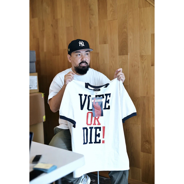 Sean John(ショーンジョン)のXXL NWT 04s Sean Jean Vote Or Die Tee メンズのトップス(Tシャツ/カットソー(半袖/袖なし))の商品写真