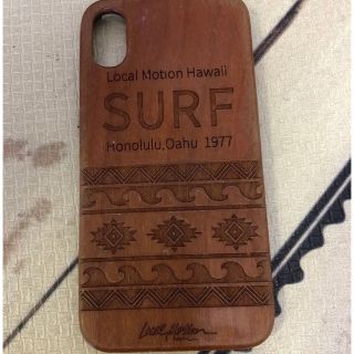 美品 ローカルモーション スマホカバー(iPhoneケース)