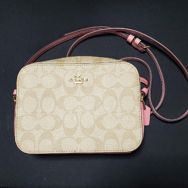 COACH コーチ 91677 ショルダーバッグ ピンク