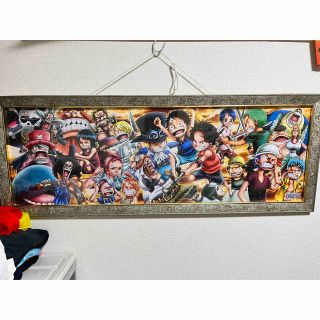 ワンピースパズル1000ピース完成品 ワンピース専用額付き