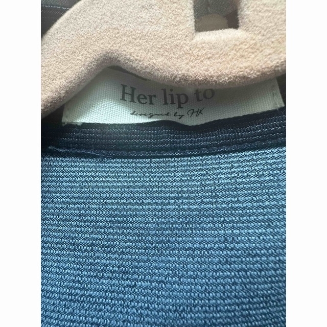 herlipto Wave Denim Two Piece M