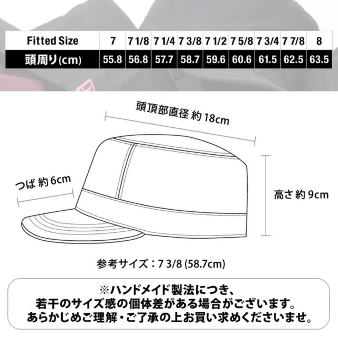 NEW ERA(ニューエラー)の値下げ【新品未使用】NEWERA ワークキャップ ユニセックス メンズの帽子(キャップ)の商品写真