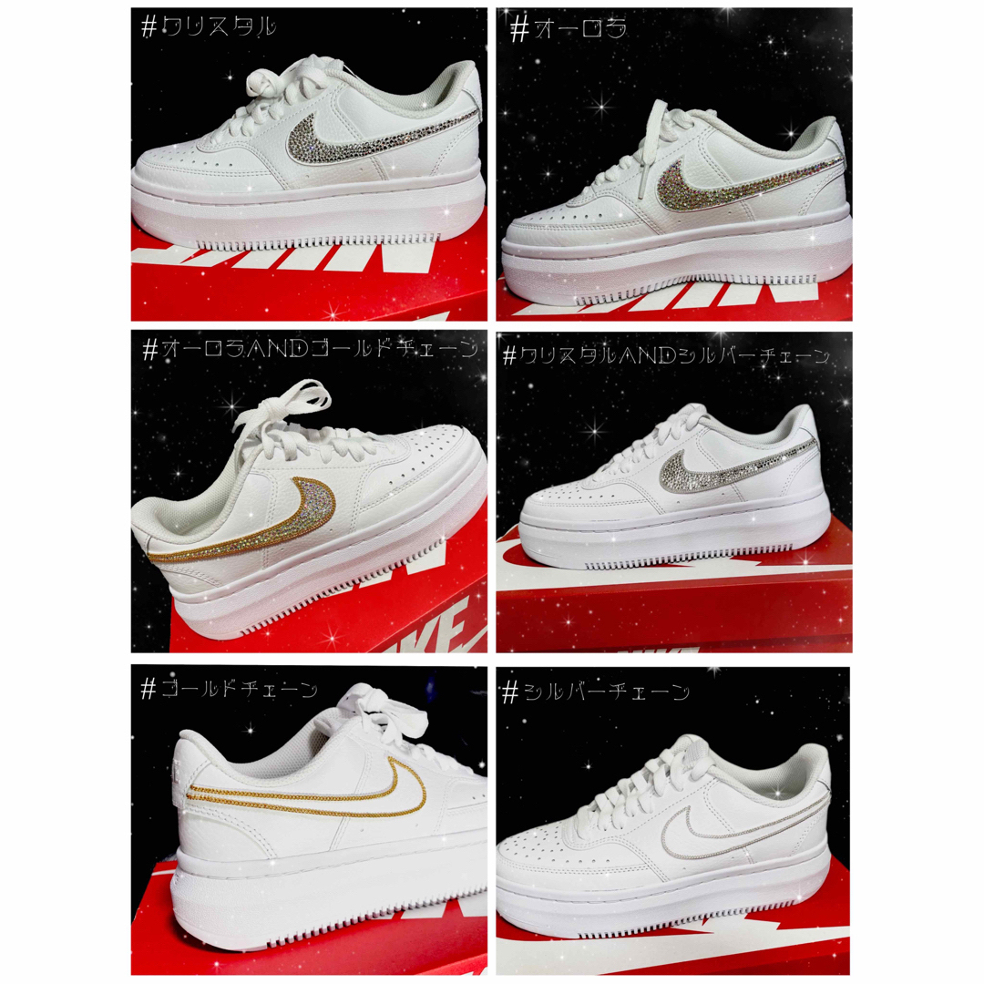 NIKE - NIKE厚底スニーカー×キラキラの通販 by y's shop|ナイキ NIKE - NIKE厚底スニーカー×キラキラの通販 by y's shop|ナイキ