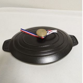 ストウブ(STAUB)のSTAUB　旧型 オーバルホットプレート(鍋/フライパン)