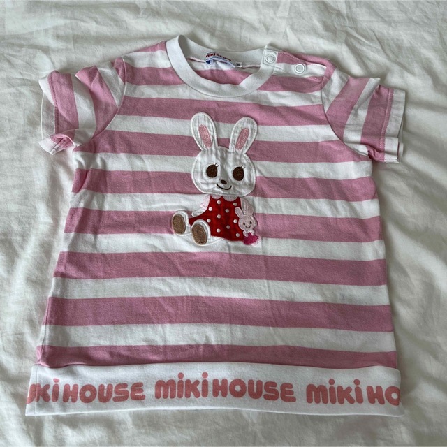 mikihouse(ミキハウス)のミキハウス　うさこ　Tシャツ　パンツ　90 女の子 キッズ/ベビー/マタニティのキッズ服女の子用(90cm~)(Tシャツ/カットソー)の商品写真