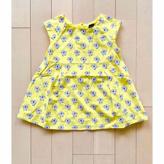 ベビーギャップ(babyGAP)のbaby gap フローラル柄 ワンピース(3Y/95cm)(ワンピース)