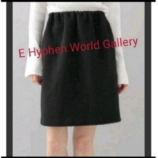 イーハイフンワールドギャラリー(E hyphen world gallery)のE hyphen world gallery シャギースカート(ひざ丈スカート)