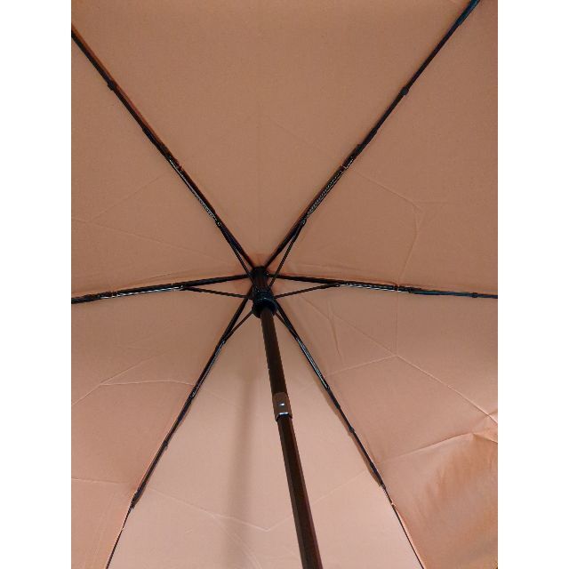 折りたたみ傘 ワンタッチ自動開閉/オレンジ(未使用) レディースのファッション小物(傘)の商品写真