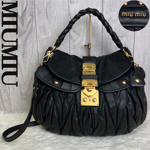 miumiu 2Way ショルダーバッグ