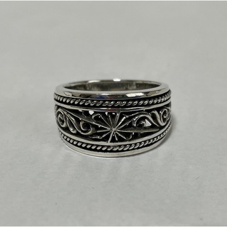 SAAD アラベスクサンシンボルシルバー925リング/指輪(リング(指輪))