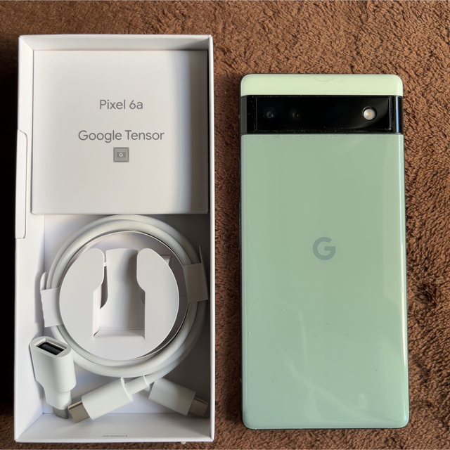 Google Pixel - Google pixel6a Sage 128 GB SIMフリーの通販 by ...