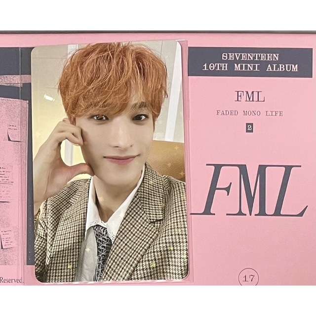 SEVENTEEN - weverse japan【ドギョム】seventeen fml 特典 トレカの SEVENTEEN - weverse japan【ドギョム】seventeen fml 特典 トレカの