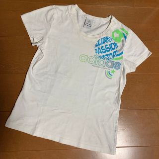 アディダス(adidas)の☆匿名発送☆ adidas 正規品 Tシャツ Lサイズ  ホワイト レディース(その他)