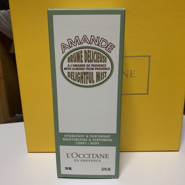 L'OCCITANE(ロクシタン)のロクシタン 🥜 アーモンド モイストミスト　100ml コスメ/美容のボディケア(ボディローション/ミルク)の商品写真