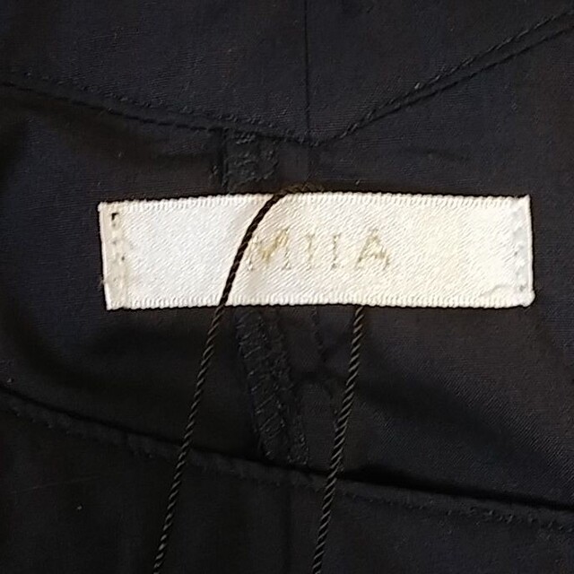 MIIA(ミーア)の【新品】ミーア MIIA デザインシャツワンピース レディースのワンピース(その他)の商品写真