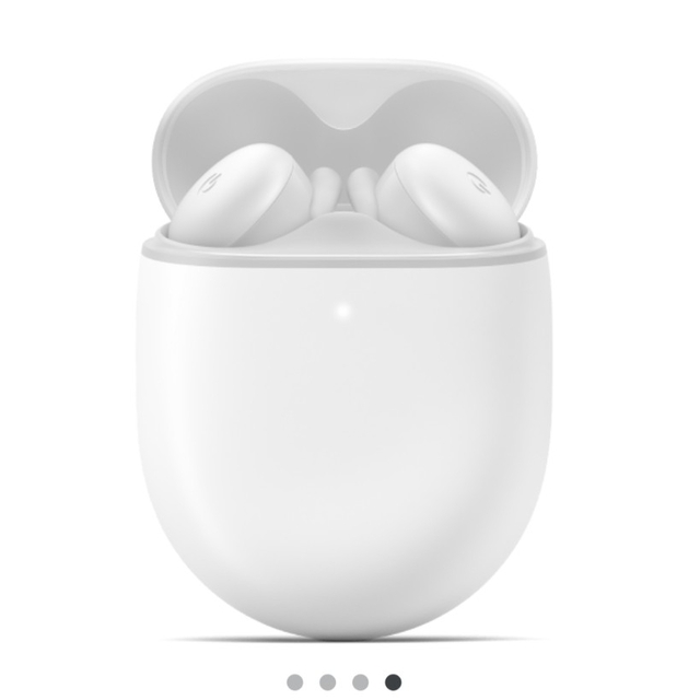 Google(グーグル)のPixel Buds A-Seris Clearly White スマホ/家電/カメラのオーディオ機器(ヘッドフォン/イヤフォン)の商品写真