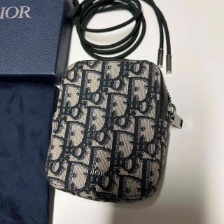 クリスチャンディオール(Christian Dior)のディオール ショルダーポーチ オブリーク バーティカル NANOポーチ (ショルダーバッグ)