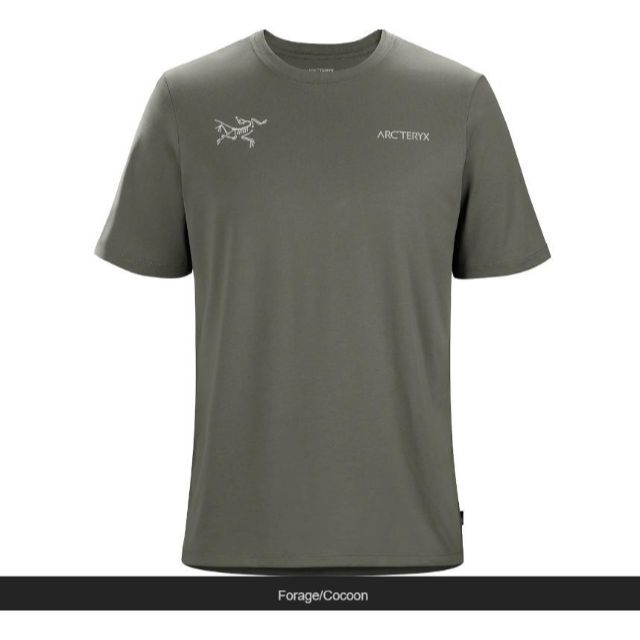 ARC'TERYX(アークテリクス)のアークテリクス スプリット Tシャツ S Forage メンズのトップス(Tシャツ/カットソー(半袖/袖なし))の商品写真