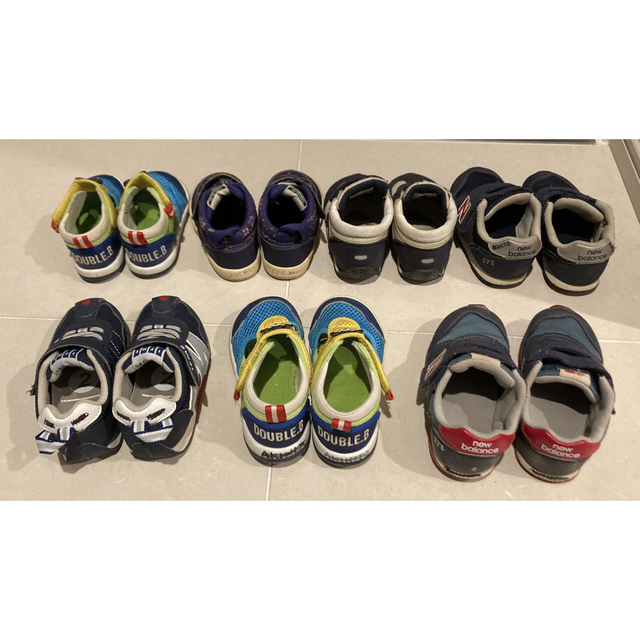 mikihouse(ミキハウス)の子供用靴　ミキハウス ダブルビー など おまとめ キッズ/ベビー/マタニティのベビー靴/シューズ(~14cm)(スニーカー)の商品写真