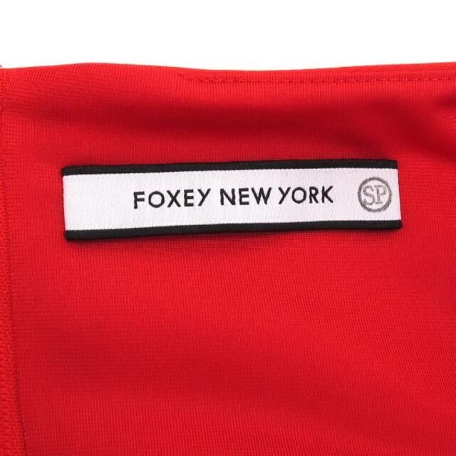 FOXEY NEW YORK(フォクシーニューヨーク)のFOXEY NEWYORK　フォクシーニューヨーク　クロワッサン　フリルドレス レディースのワンピース(ひざ丈ワンピース)の商品写真