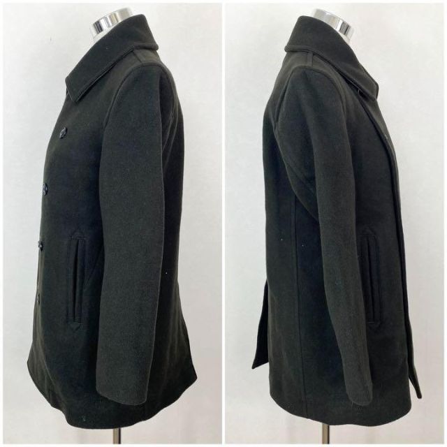 ABAHOUSE - 美品 高級ウール混 アバハウス ショート丈Pコート メンズ ...