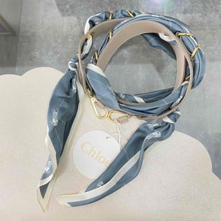 クロエ(Chloe)の【新品】Chloe クロエ スカーフ ショルダーストラップ 単品 ２点(その他)