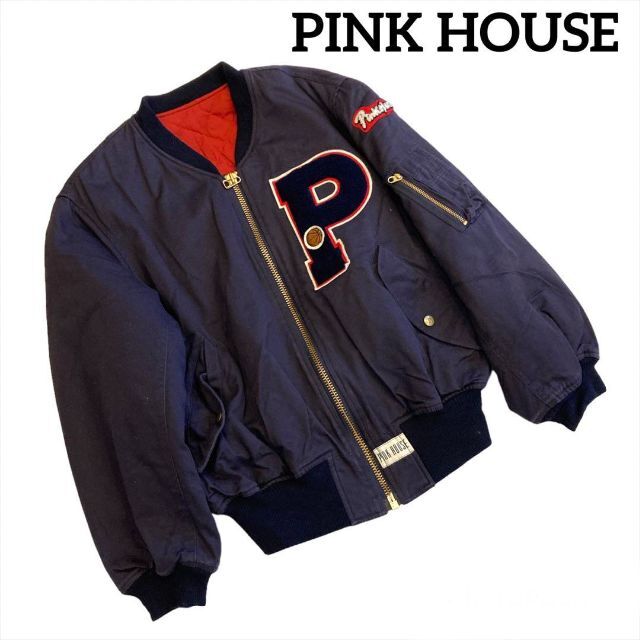 146【美品】PINK HOUSE  ピンクハウス ★ ジャケット スタジャン