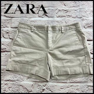 ZARA BASIC　ザラ　ショートパンツ　カジュアル　レディース【M】(ショートパンツ)