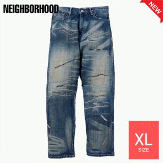 ネイバーフッド(NEIGHBORHOOD)のNEIGHBORHOOD SAVAGE DENIM ブラックLとのセット(デニム/ジーンズ)