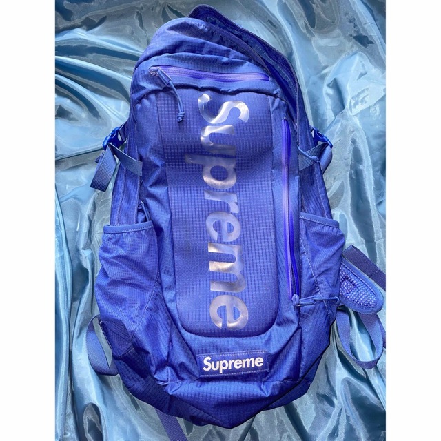 21SS Supreme Backpack Royal ブルー バッグ 中古 バッグパック