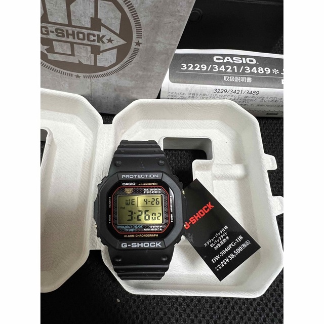 G-SHOCK 40周年 限定 DW-5040PG-1JR ほぼ未使用