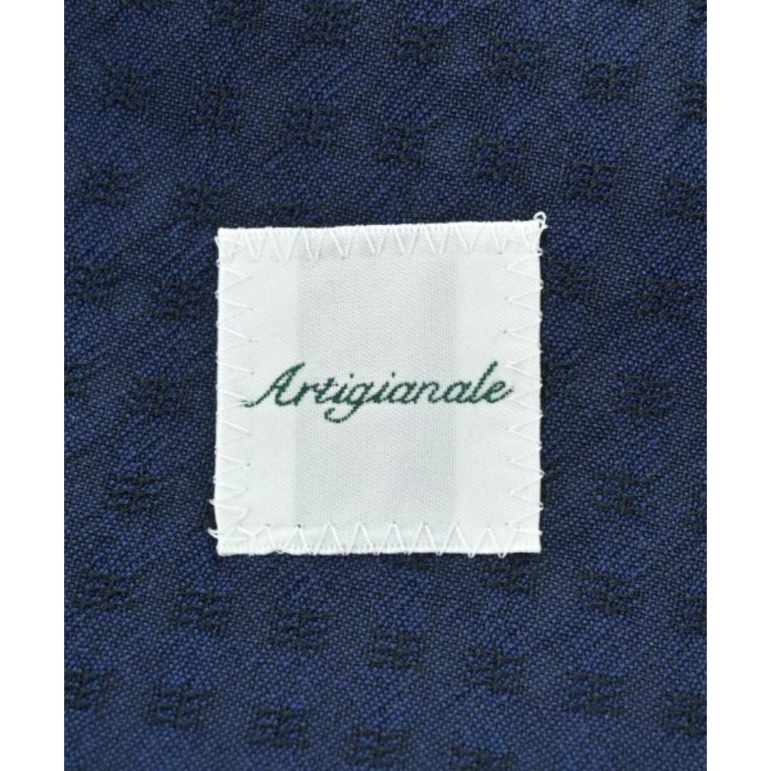 Artigianale テーラードジャケット 50(XL位) 紺(総柄) 2