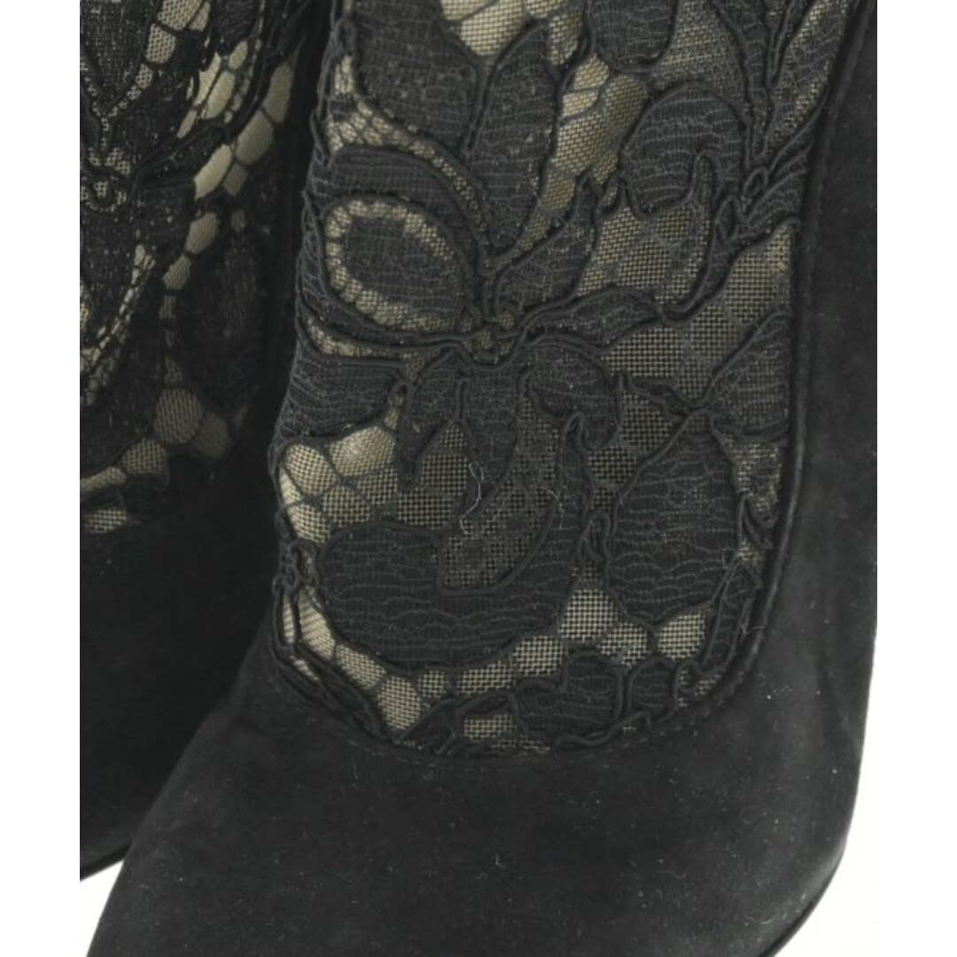 DOLCE&GABBANA - DOLCE&GABBANA ブーツ 35(21.5cm位) 黒 【古着