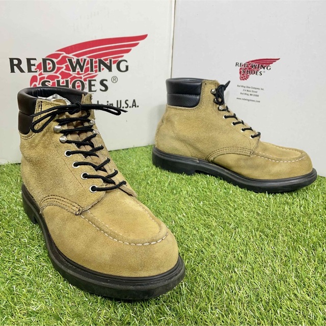 【安心品質0607】廃盤8118レッドウイングUS9.5ブーツREDWING