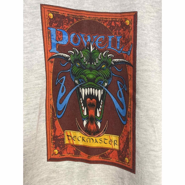 POWELL - 激レア当時物 POWELL DECK MASTER Tシャツ ヴィンテージの