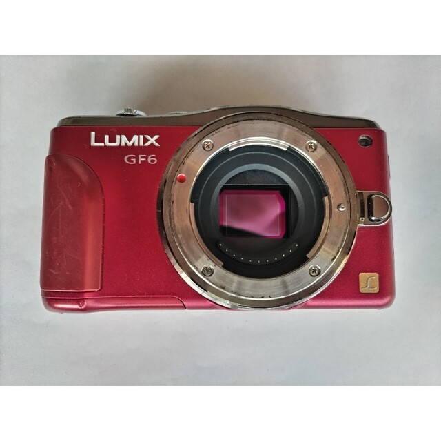 LUMIX　GF6 レンズキット　レッド　パナソニック 1