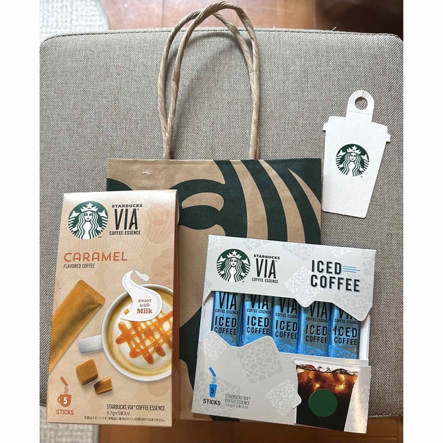 Starbucks Coffee(スターバックスコーヒー)のスターバックス　ヴィア　コーヒーエッセンスキャラメル　アイスコーヒー 食品/飲料/酒の飲料(コーヒー)の商品写真
