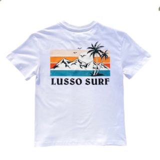 デウスエクスマキナ(Deus ex Machina)の西海岸系☆LUSSO SURF トロピカルTシャツ　ホワイト　M☆ロンハーマン(Tシャツ/カットソー(半袖/袖なし))