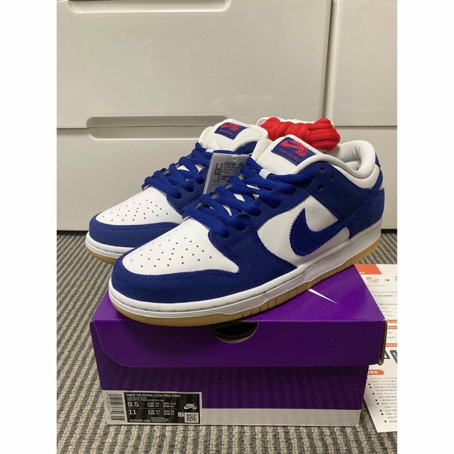 Nike sb low dodgers 27.5cmメンズ