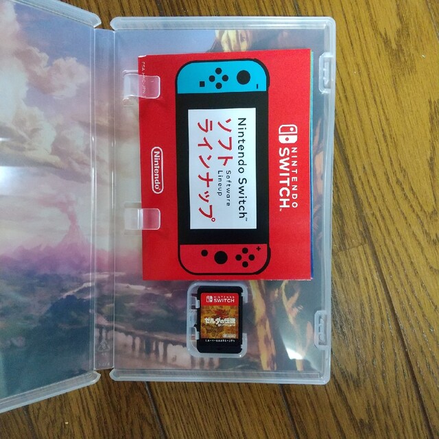 ゼルダの伝説 ブレス オブ ザ ワイルド Switch エンタメ/ホビーのゲームソフト/ゲーム機本体(家庭用ゲームソフト)の商品写真