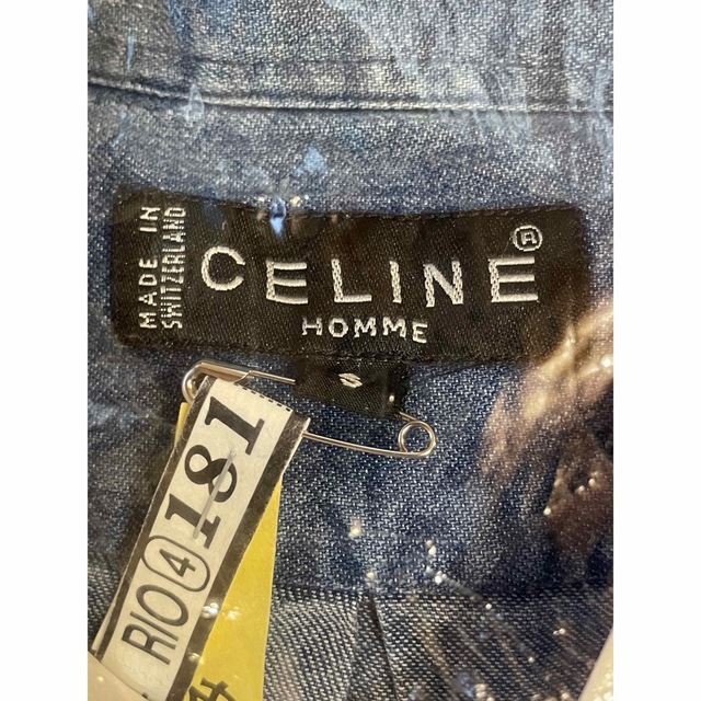 CELINE HOMME  セリーヌ　男性用　デニムシャツ