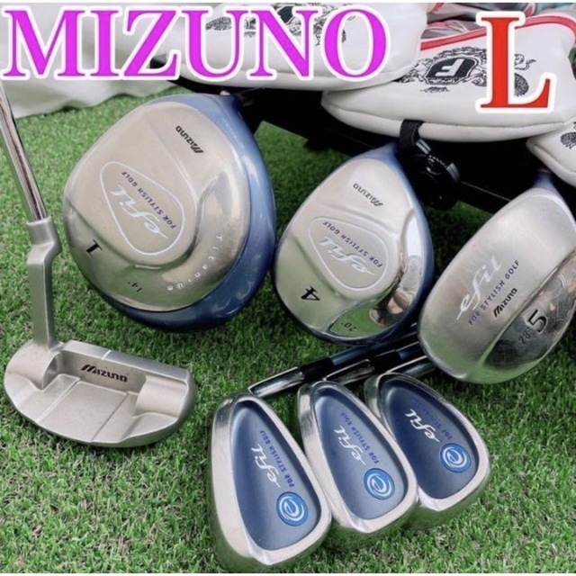 スノーブルー ☆希少なレディース ゴルフセット☆MIZUNOミズノ efil