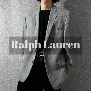 Ralph Lauren - 【ラルフローレン】シルク×ウール 千鳥柄 シングル