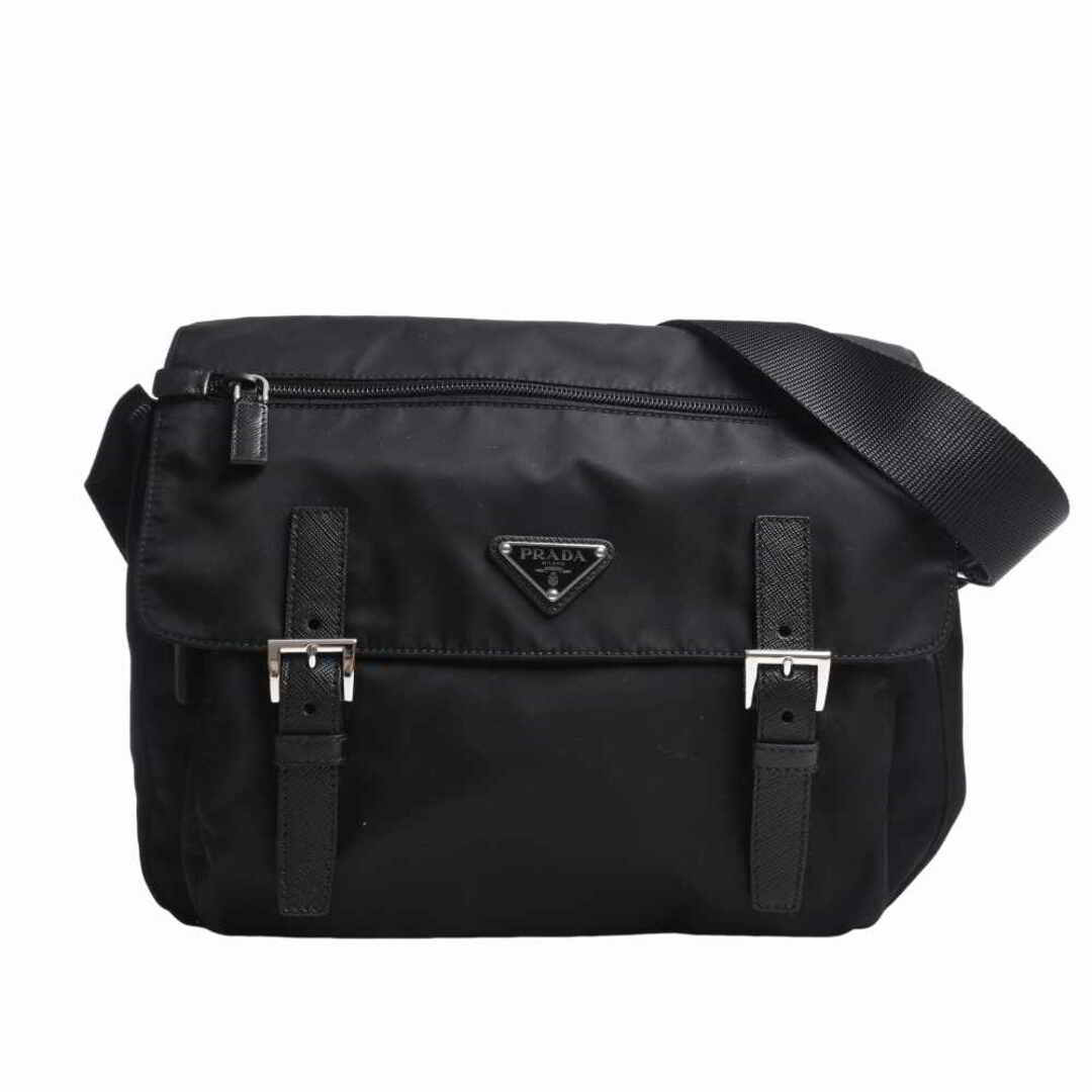 超人気新品 プラダ 【中古】PRADA - PRADA VELA by ブラック 1BD671