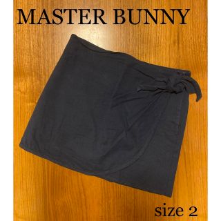 マスターバニーエディション(MASTER BUNNY EDITION)のマスターバニー ゴルフウェア レディース スカート サイズ2 春夏 紺(ウエア)