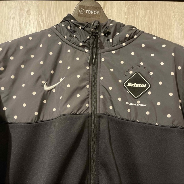 【入手困難】FCRB × NIKE コラボ ドット柄 ジャージ パーカー M