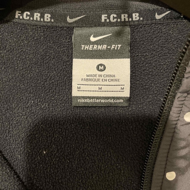 【入手困難】FCRB × NIKE コラボ ドット柄 ジャージ パーカー M