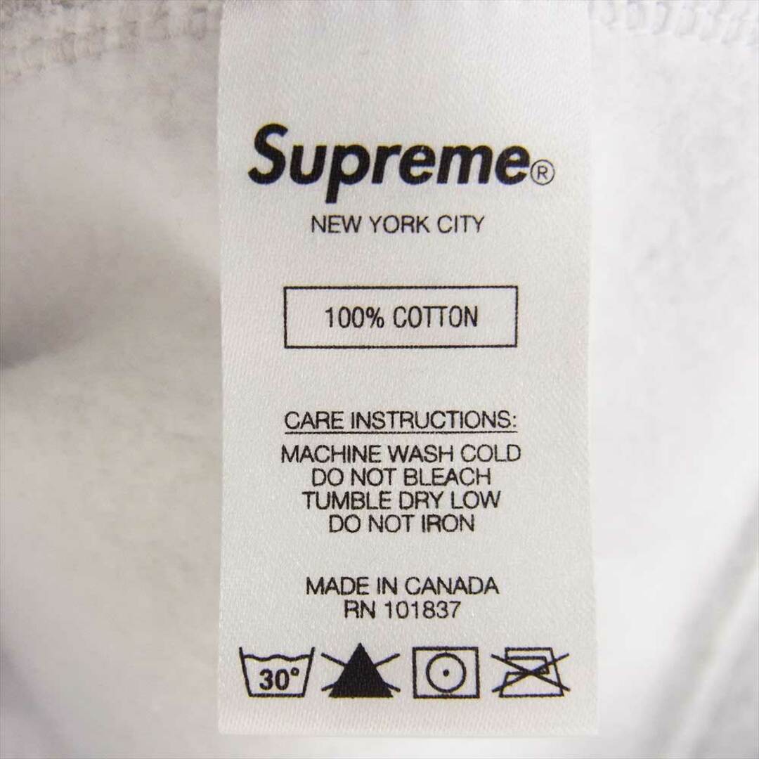 Supreme シュプリーム パーカー 20SS  Motion Logo Hooded Sweatshirt モーションロゴ フーデッド スウェットシャツ プルオーバーパーカー　 グレー系 M【美品】