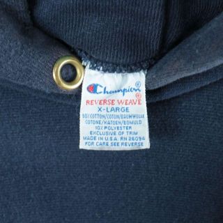 Champion - 【希少】チャンピオン XL リバースウィーブ パーカー 刺繍