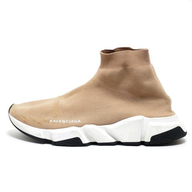希少 Balenciaga バレンシアガ メンズ スニーカー サイズ EU_40 25.0cm Black infopetushki.ru 人気スポー新作 BALENCIAGA バレンシアガ スピードトレーナー スニーカー ソックススニーカー ベージュ 化学繊維 shop.unionupper.com.br